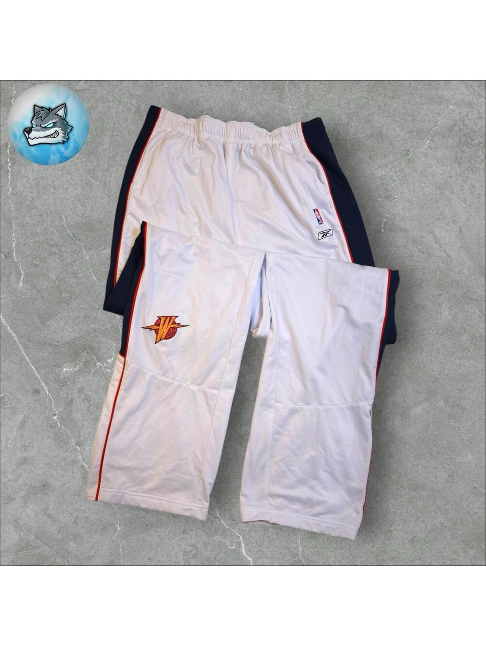 Authentic golden state‎ warriors Reebok Team Warm-Up Snap Button Pants 3XLT +8